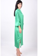 Dress Only Carmakoma Carlinema Satin Green Bee